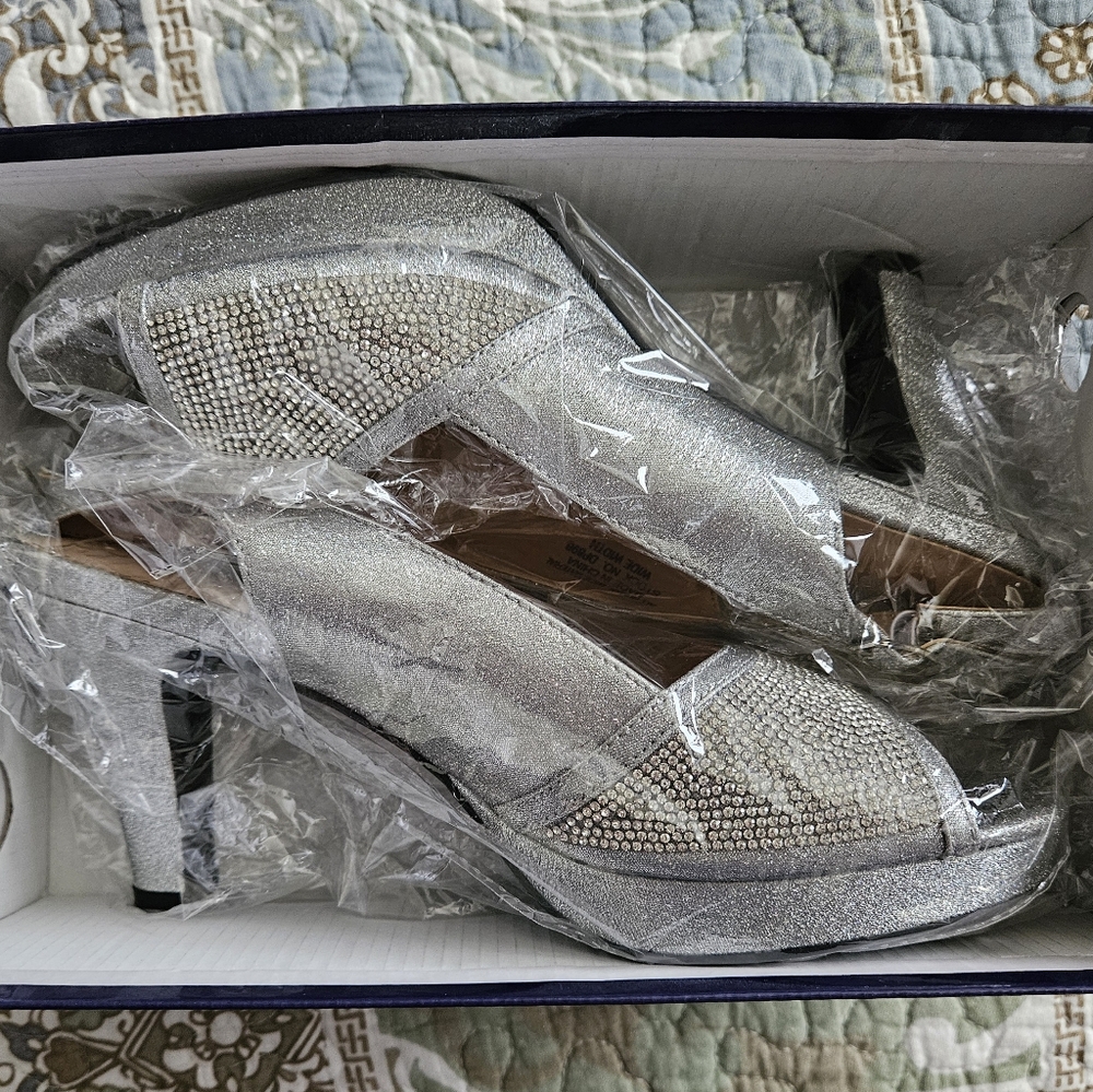 Rhinestone Heels
